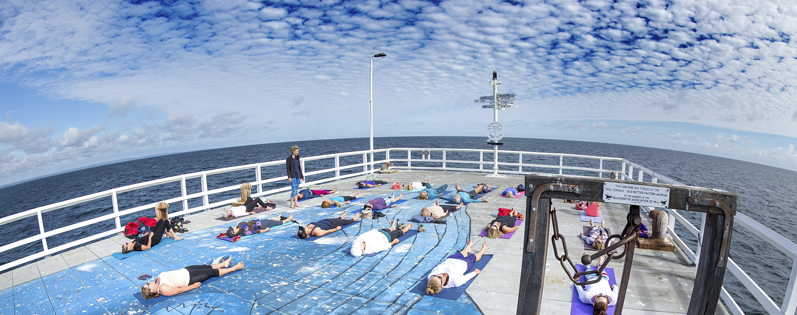 Yoga on the Jetty